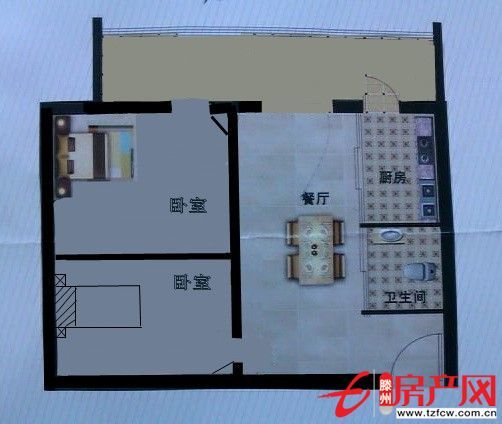 匯龍大廈六十二平米小戶型出售