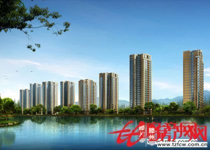 海上明月水岸都市城市夢想