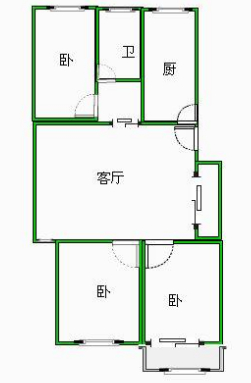 北安居三期精裝修學區房急售