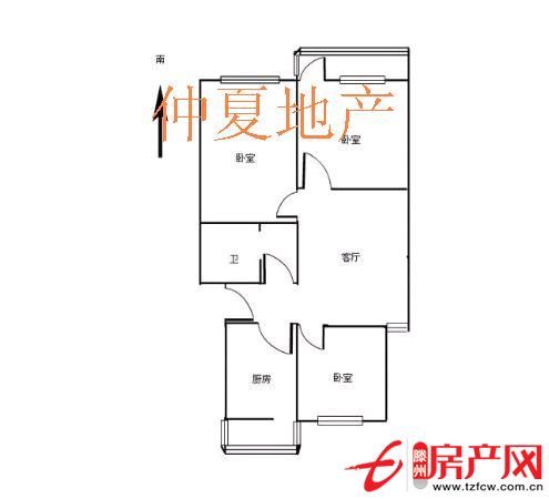 荊善安居三室一廳多層一樓集中供暖滿五年可貸款