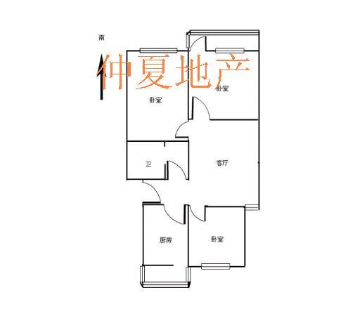 過戶費低荊善安居多層一樓戶型很好采光極佳無遮擋滿五年