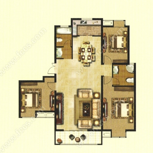 涵翠苑抵賬房兩室一廳朝陽的好戶型越來越少啦