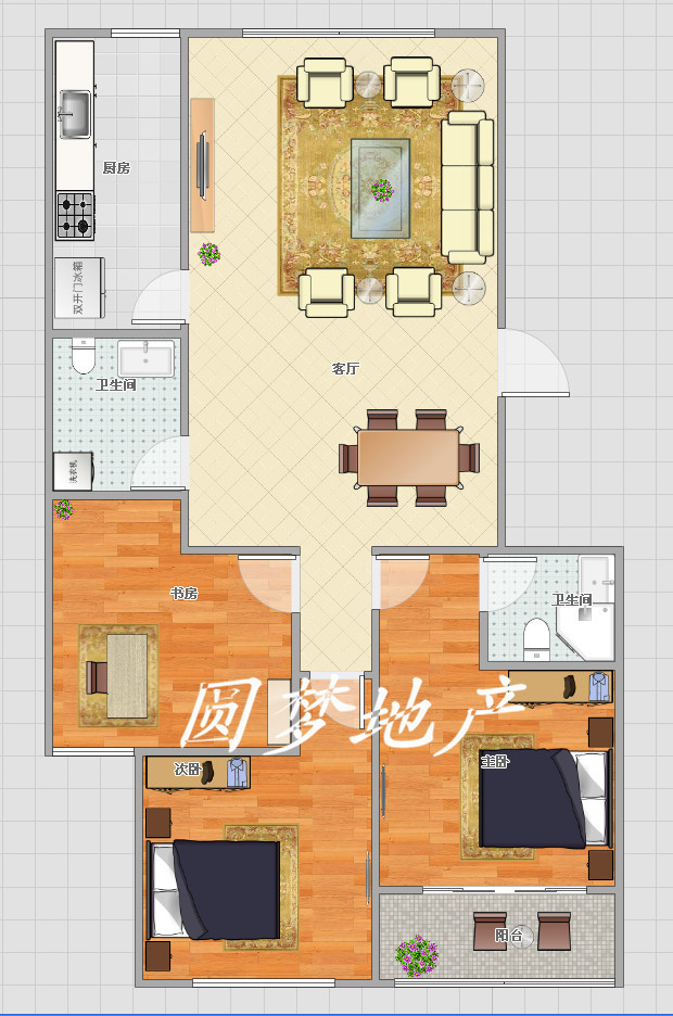 和諧康城抵賬房，超低價能貸款，走售樓處手續