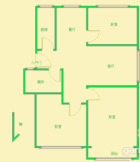 滕州紫竹怡園滕北學區獨立車庫南北通透滿二年