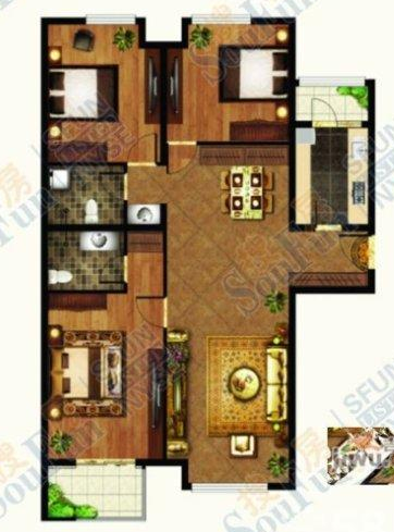 滕州人和藍灣南北通透全程售樓處手續可貸