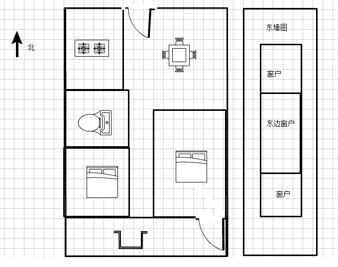 問天三期回遷房急售兩室朝陽簡單裝修需全款