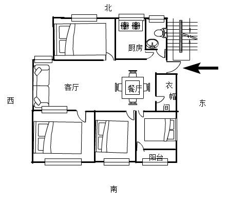 杏壇西區四室好房源