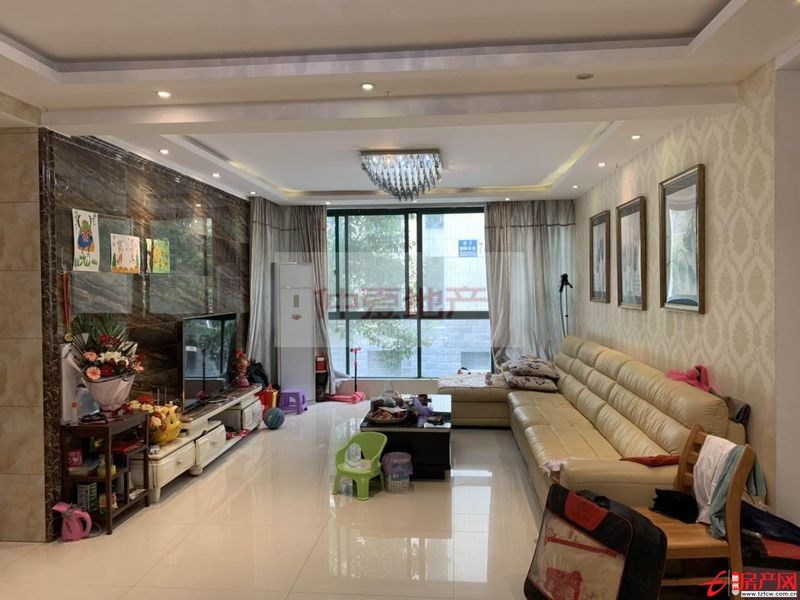 D調的奢華濱江國際花苑田園風高一樓豪華裝修婚房證滿5年