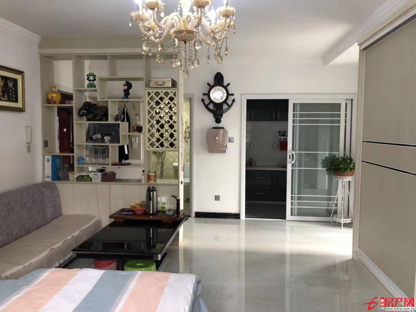 大同天下桂香苑，七樓西戶，56平方，1室1廳1廚1衛