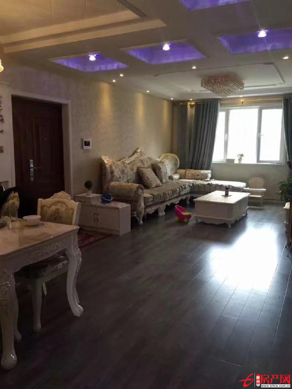 涵翠苑B區 前排 中層 東戶 三室朝陽 豪華裝修 送家具家電