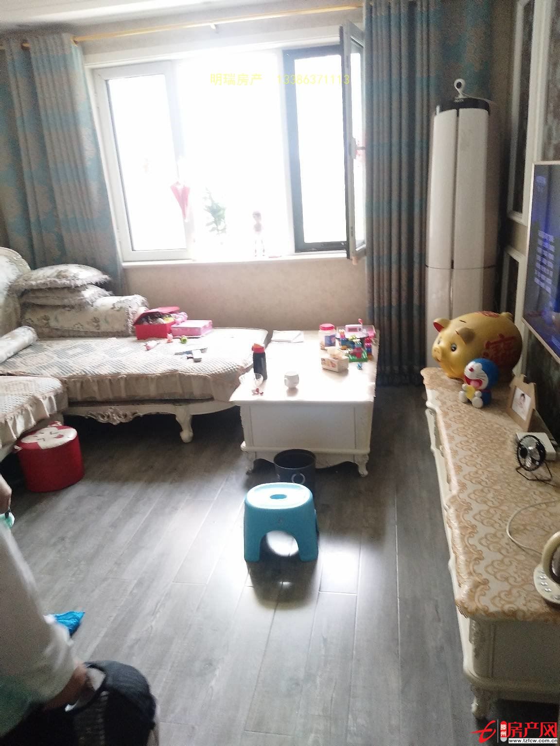 涵翠苑B區，113萬豪華裝修，3室2廳1衛，3室朝陽