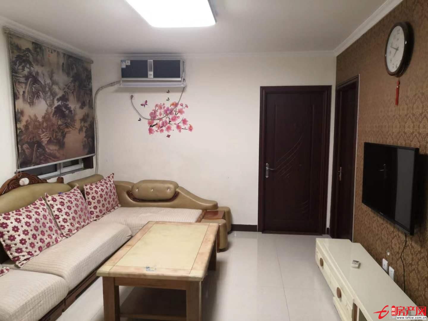 九州清宴黃金樓層南戶兩室朝陽三室兩廳一衛證滿兩年無綁定簡裝修