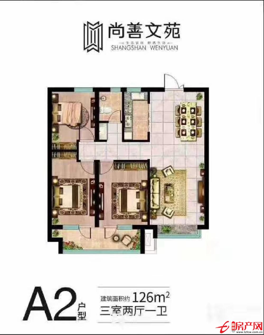 尚善文苑，126平15樓左右單價大約8200左右，正常貸款