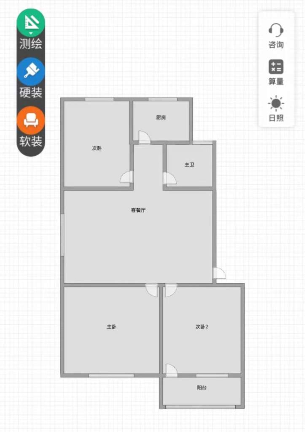 匯龍安東花園三室2廳格局超棒87m296.8萬隨時看，性價比高