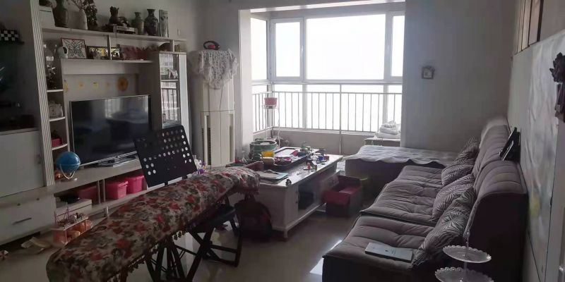 中央城B區中間樓層，有儲藏室、車位，南北通透，兩室朝陽