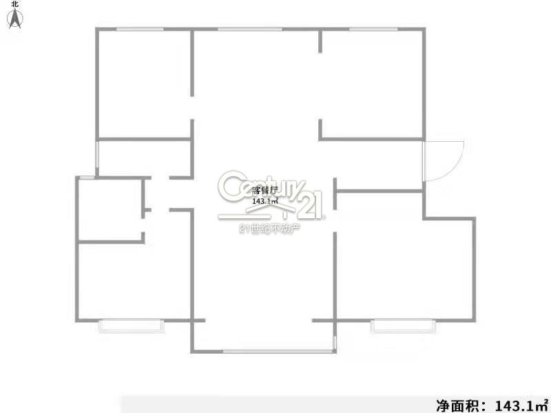 保利海德佳園   精裝修3室2廳2衛137m2199萬元
