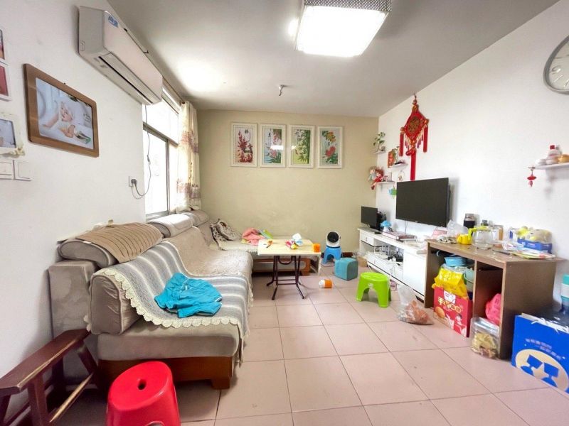 安居小區滿五5樓非頂南北通透2室1廳62平